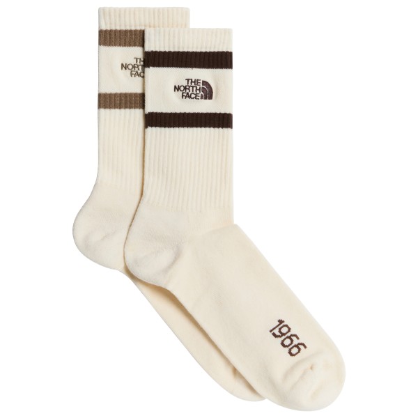 The North Face Everyday Crew Heritage Stripe Sock 2-Pack Multifunctionele sokken Beige