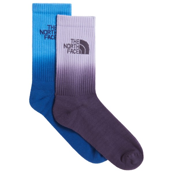 The North Face Everyday Crew Sock Dip Dye 2-Pack Multifunctionele sokken meerkleurig Multicolor