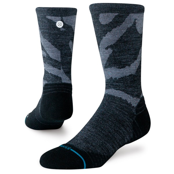 Stance - Digi Dash Light Wool Crew - Multifunktionssocken 38-42 blau/schwarz