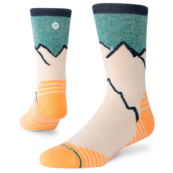 Stance - Peaking Hike Crew - Wandersocken 43-47 bunt