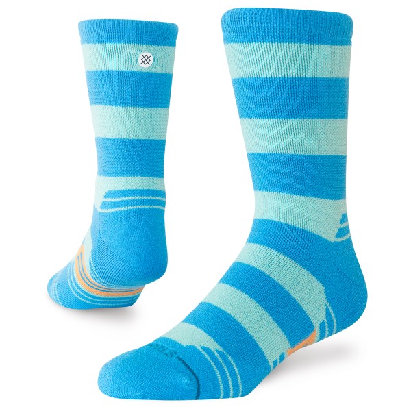 Stance – Striped It Hike Crew – Wandelsokken maat , Blauw