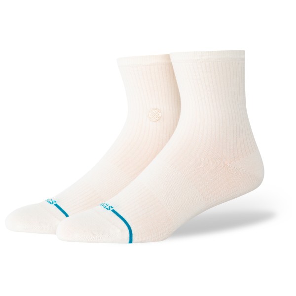 Stance – Women’s Fine Rib Quarter – Multifunctionele sokken maat , Wit