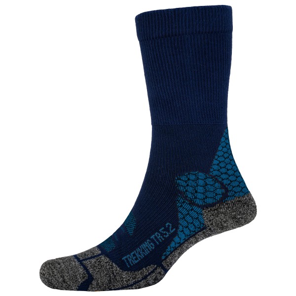 Wandersocken P.A.C. TR 5.2 Trekking Bamboo Cool Damen (Gr 38-41 |blau)