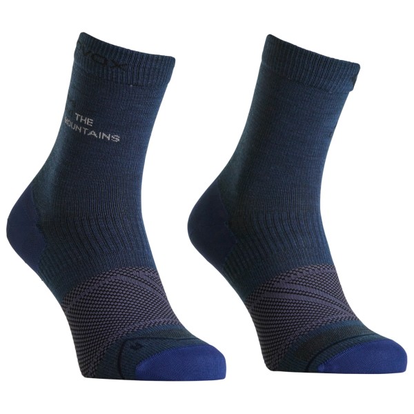 Wandersocken Ortovox Alpine Light Comp Mid Socks Herren (Gr 42-44 |blau)