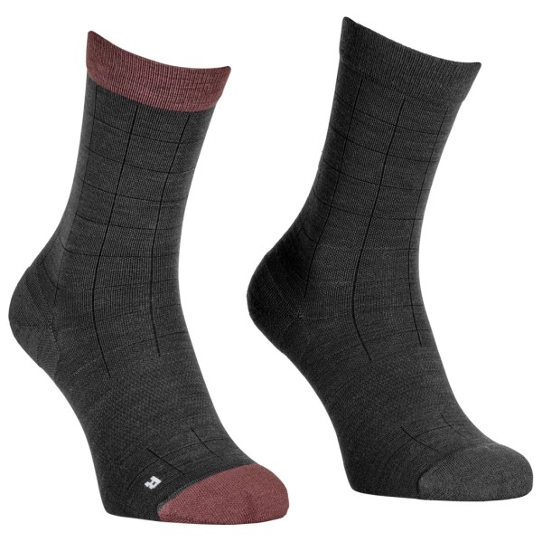 Ortovox MTB Mid Light Sock Radsocken Damen (Gr 42-44 |schwarz)