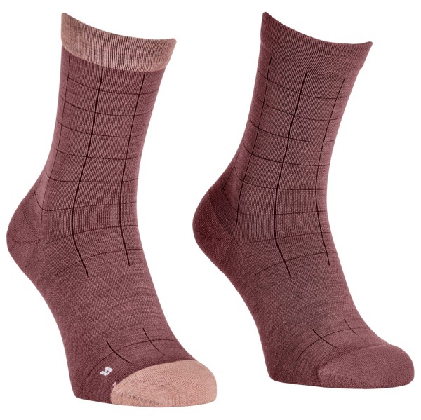 Radsocken Ortovox MTB Mid Light Sock Damen (Gr 42-44 |lila)