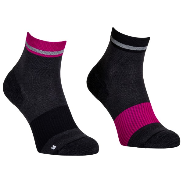 Ortovox MTB Quarter Sock Radsocken Damen (Gr 39-41 |schwarz)