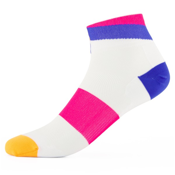 INCYLENCE Ultralight Spirals Short Laufsocken (Gr 39-42 |weiß)