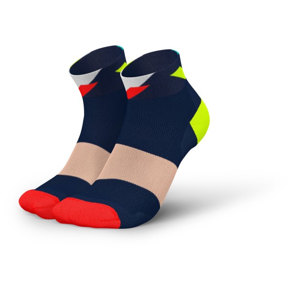 INCYLENCE Ultralight Strikes Short Laufsocken (Gr 35-38 |blau)