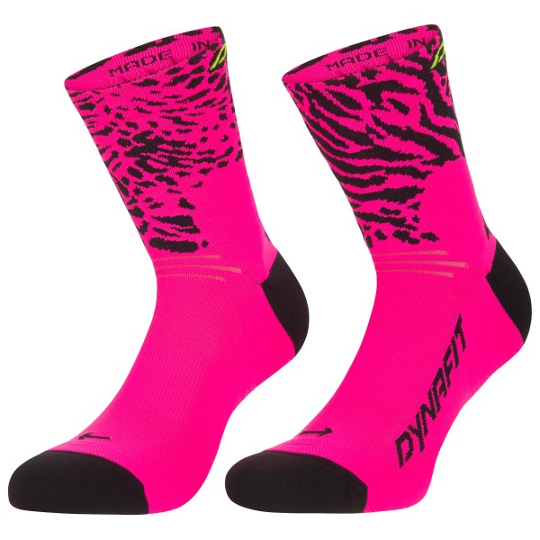 Dynafit Run Wild Mid Laufsocken (Gr 39-42 |rosa)