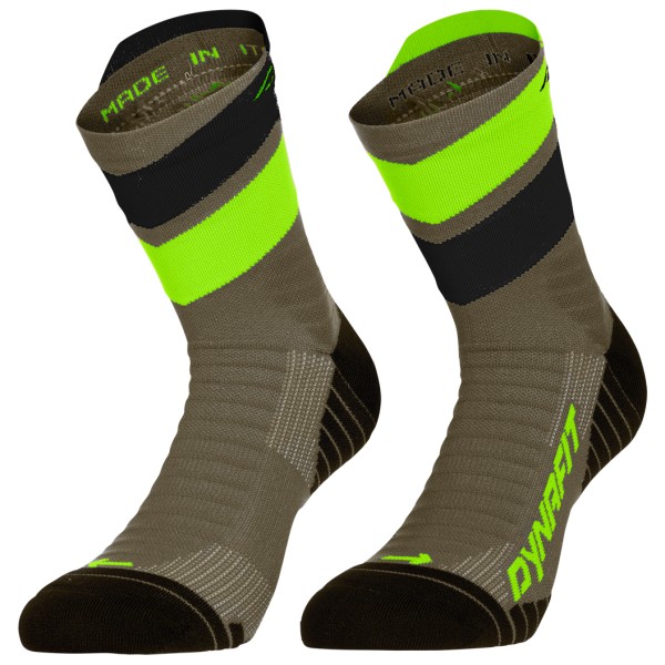 Dynafit Ultra Mid Hardloopsokken Olijfgroen