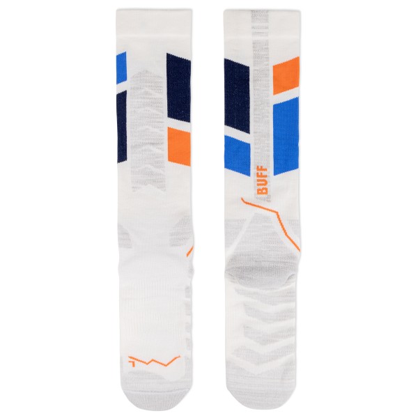 Buff Thermonet Over The Calf Skisokken Wit