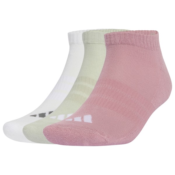 adidas Cushioned Essential Low Cut 3-Pack Multifunctionele sokken Roze