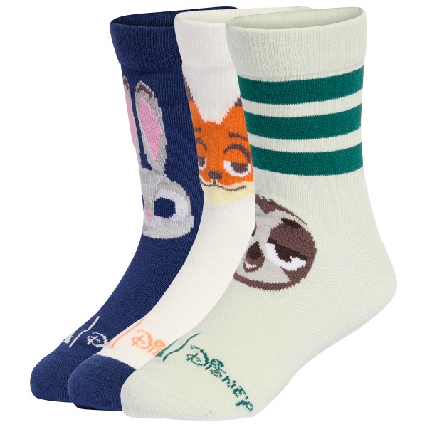 adidas LK Disney Zoo 3-Pack Multifunktionssocken Kinder (Gr 25-27 |beige)