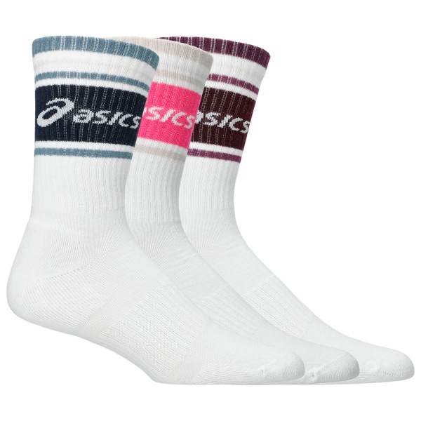 Asics Logo Crew Sock Multifunctionele sokken Wit