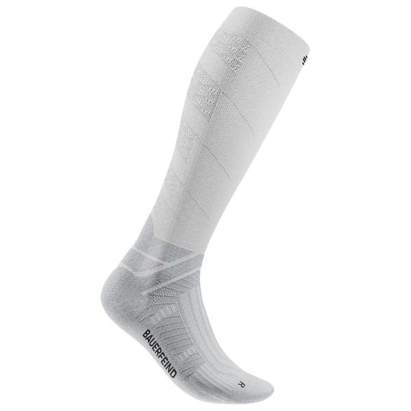 Laufsocken Bauerfeind Sports Run Performance Compression Socks Herren (Gr 42-45 - S: 31-37 cm |grau)