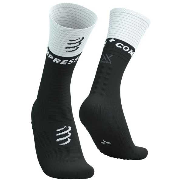 Compressport Mid Compression Socks V2.0 Hardloopsokken T1 Zwart