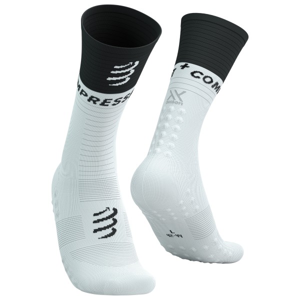 Compressport Mid Compression Socks V2.0 Hardloopsokken T4 Grijs