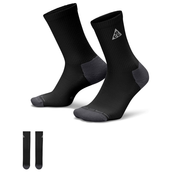Nike - Everyday ELVD Crew ACG - Laufsocken Gr 34-38 schwarz