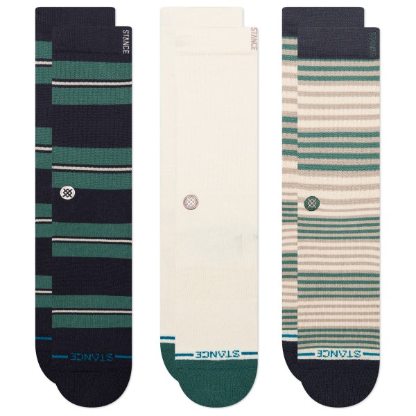 Stance Caesar Stripe 3 Pack Multifunctionele sokken meerkleurig Multicolor