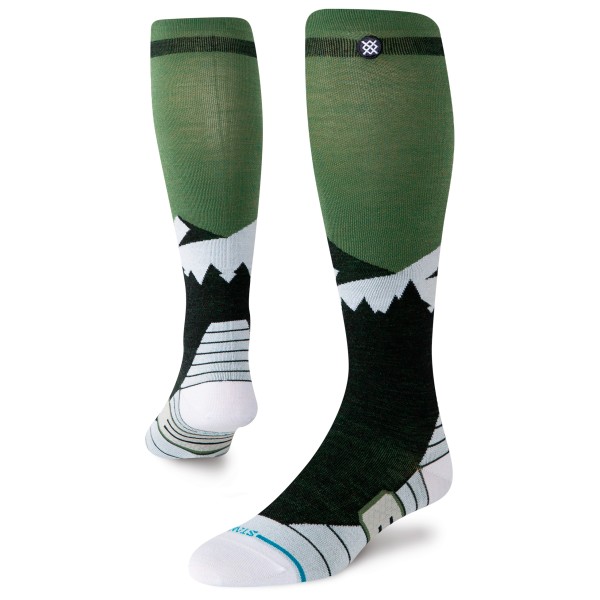 Stance Divide UL Wool Snow Skisokken Olijfgroen