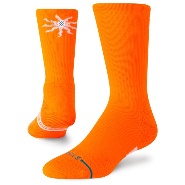 Stance Got Sol Mid Ribbed Crew Multifunctionele sokken Oranje