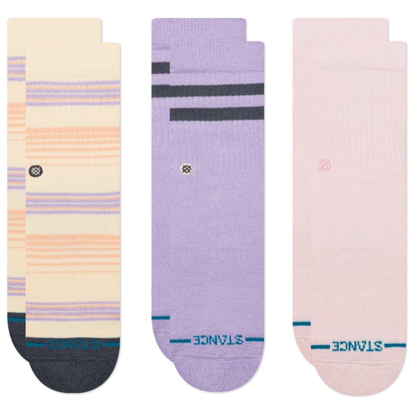 Stance Kid’s Novi 3 Pack Multifunctionele sokken Roze
