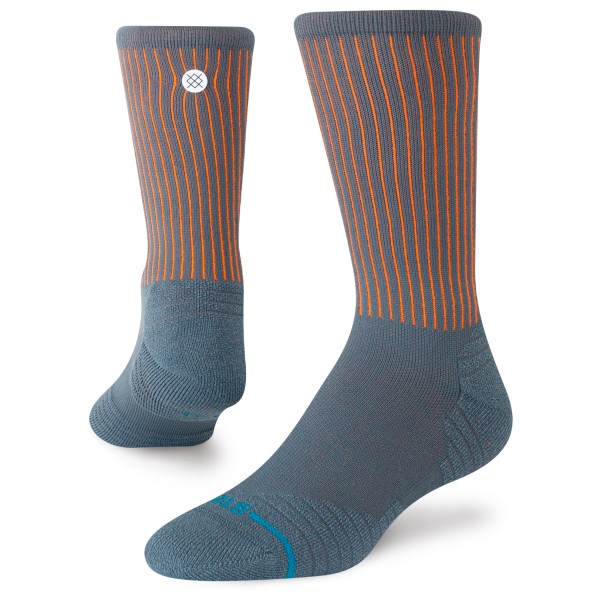 Stance Pop Stitch Mid Ribbed Crew Multifunctionele sokken Bruin