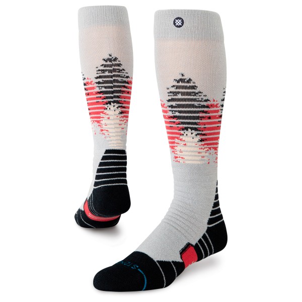 Stance Tree Line Mid Wool Snow Skisokken Grijs