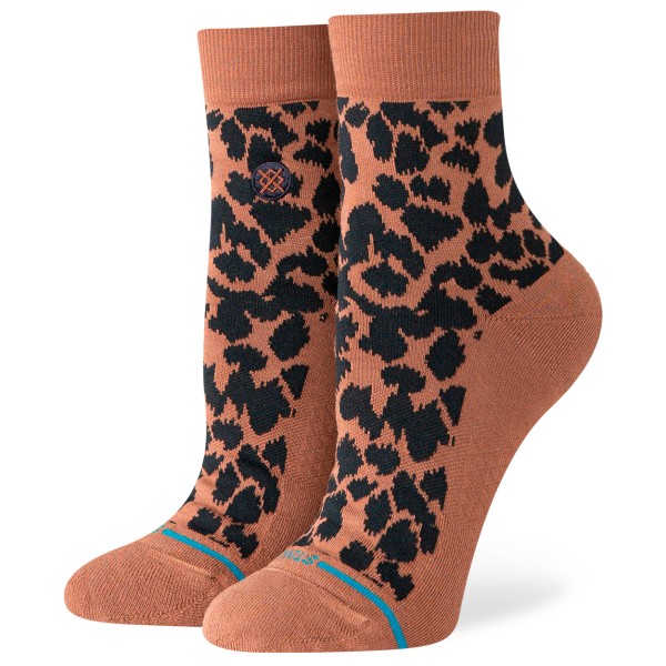 Stance Women’s Love Leopard Lowrider Multifunctionele sokken Bruin