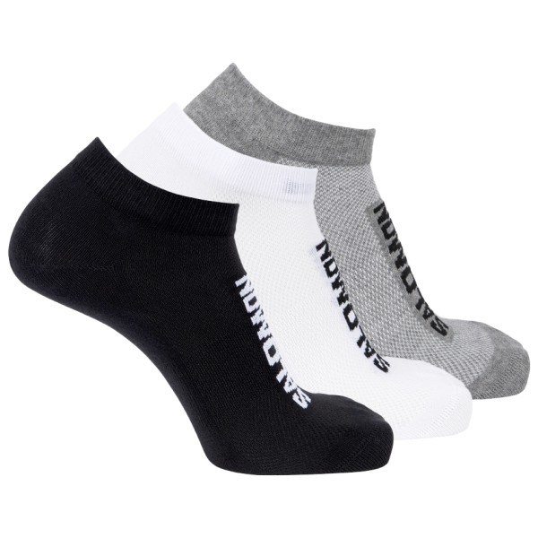 Salomon – Everyday Lite Low 3-Pack – Multifunctionele sokken maat , Zwart