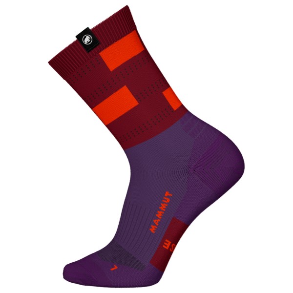 Mammut Hiking Merino Crew Wandelsokken purper Rood