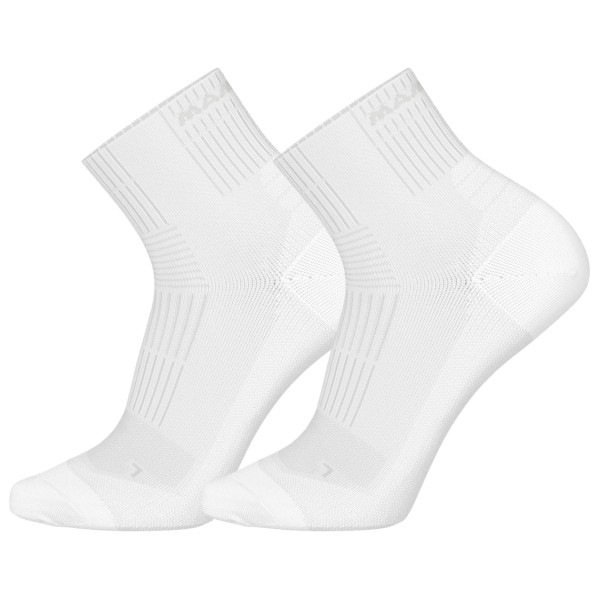 Mammut Multisport Quarter 2-Pack Multifunctionele sokken Wit