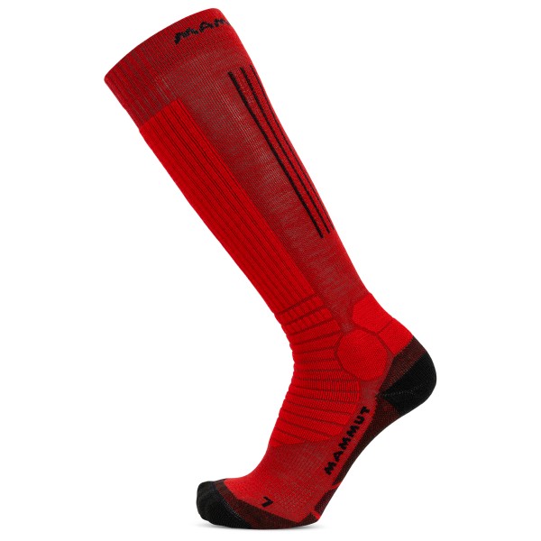Mammut Ski Mountaineering Merino Knee Skisokken Rood