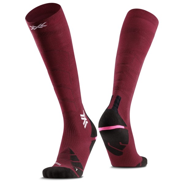 X-Socks Ski Anatomix Merino OTC Skisokken Rood