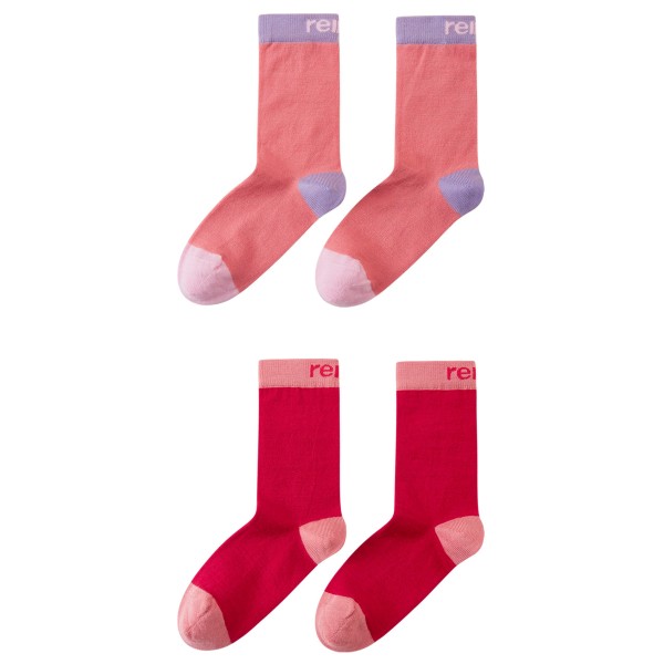 Reima Kid’s Parit Socks Merinosokken Rood