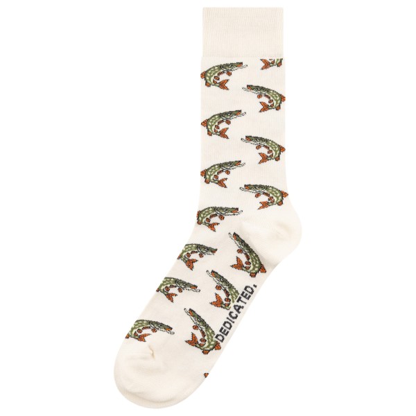 DEDICATED Socks Sigtuna Pikes Multifunctionele sokken Wit