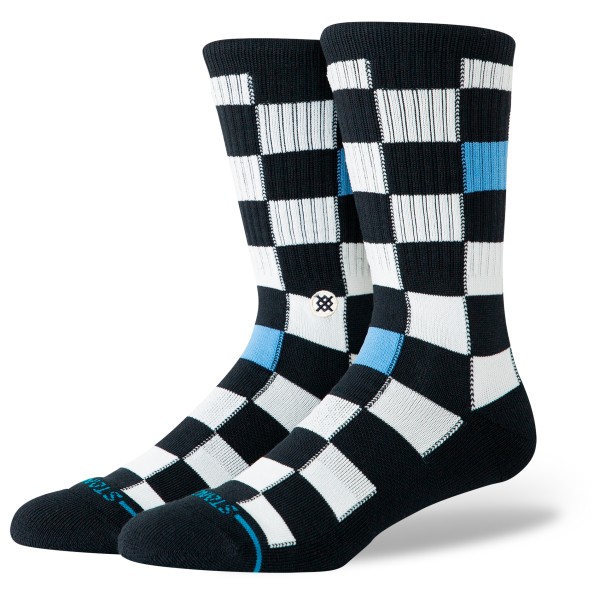 Stance – Chef Check Crew – Multifunctionele sokken maat , Zwart