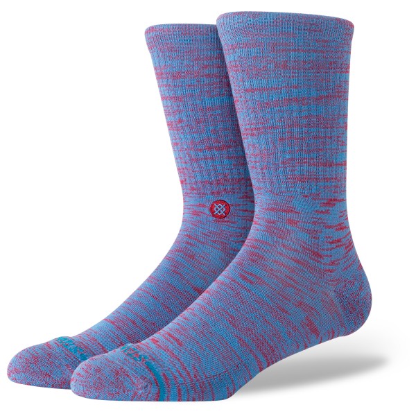 Stance - Marled Crew - Multifunktionssocken 43-47 lila/blau