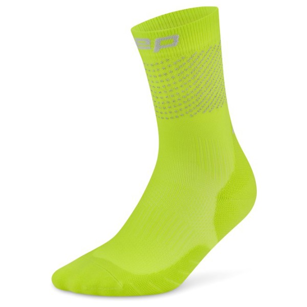 CEP Pro Run Reflective Socks 3.0 Mid Cut Hardloopsokken Groen
