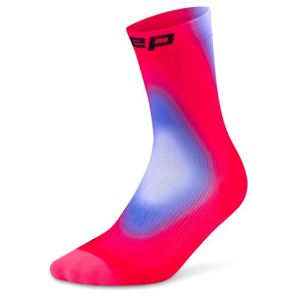 CEP Run Edt. Gradient Socks 5.0 Mid Cut Hardloopsokken meerkleurig Multicolor