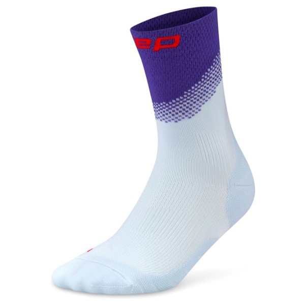CEP Women’s Run Edt. Split Socks Mid Cut Hardloopsokken Blauw