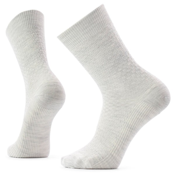 Smartwool Everyday Basketweave Crew Socks Multifunctionele sokken Grijs