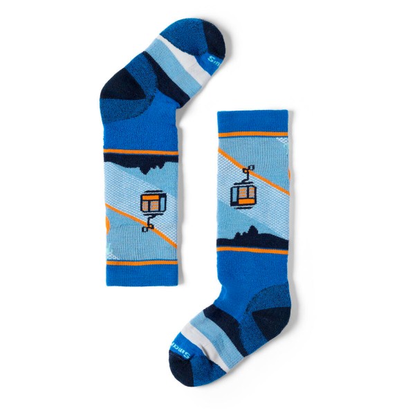 Smartwool Kid’s Winter FC Gondola Games OTC Skisokken Blauw