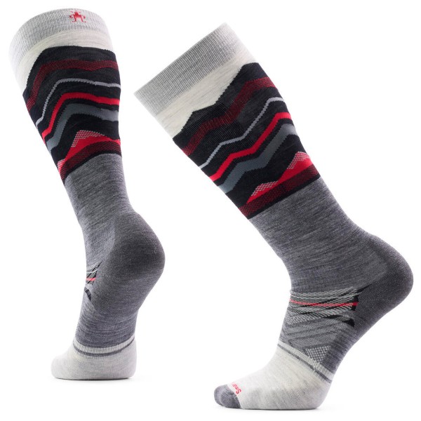 Smartwool Ski Targeted Cushion Expanding Horizons OTC Socks Skisokken Grijs