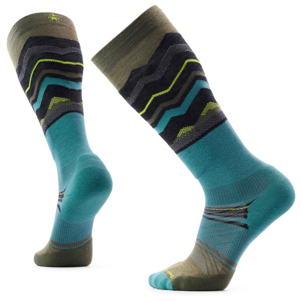 Smartwool Ski Targeted Cushion Expanding Horizons OTC Socks Skisokken meerkleurig Multicolor