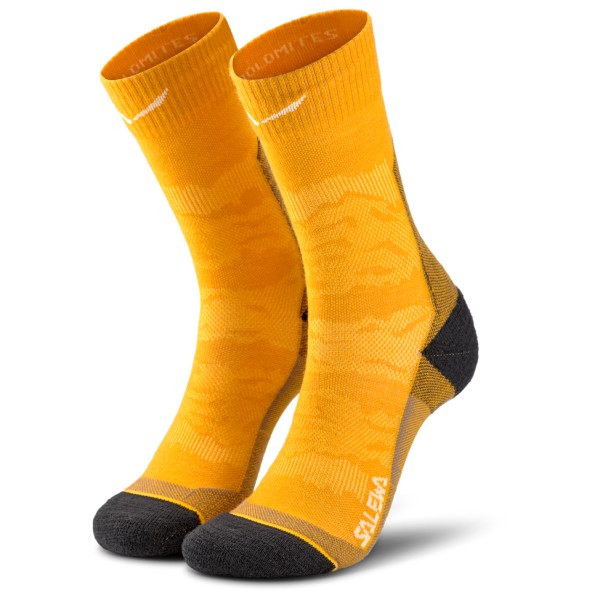 Salewa Ortles AM Crew Sock Wandelsokken Oranje