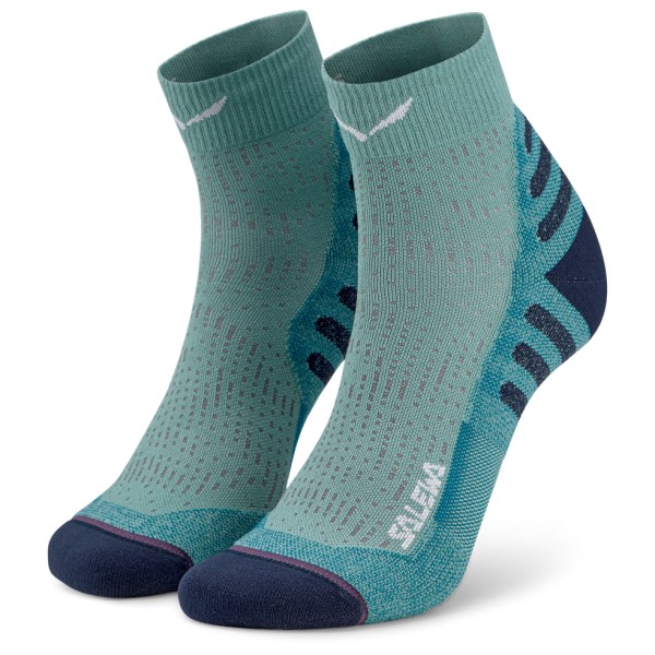 Salewa Pedroc QRT Sock Hardloopsokken turkoois Turquoise