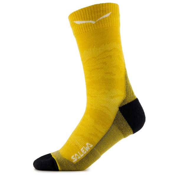 Salewa Women’s Ortles AM Crew Sock Wandelsokken Geel