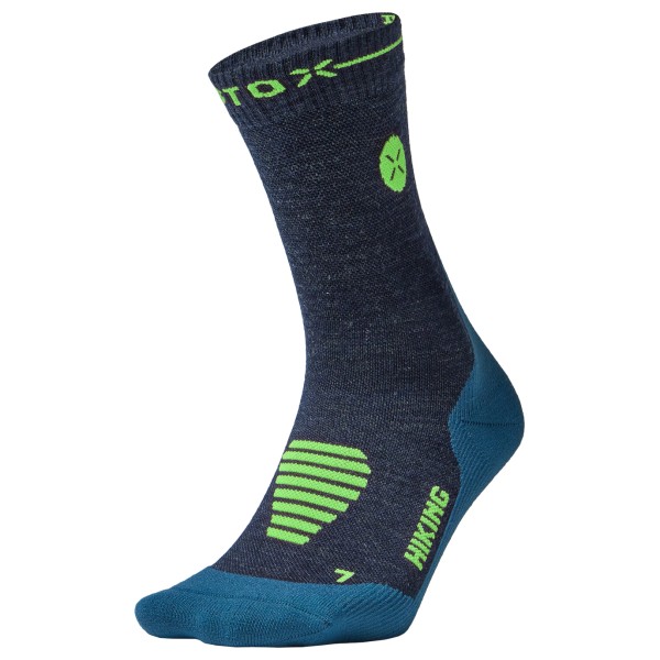 Merinosocken STOX Energy Socks Hiking Merino Ankle Socks Herren (Gr 43-47 |blau)